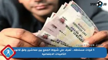 5 فئات مستحقة.. تعرف على شروط الجمع بين معاشين وفق قانون التأمينات الاجتماعية